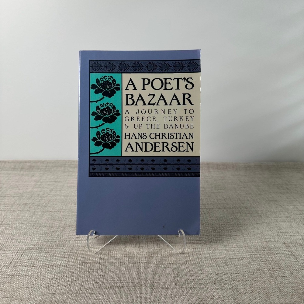 A Poet's Bazaar | Hans Christian Andersen | Vintage 1989 Travel Memoir Paperback